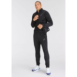Nike SPORTSWEAR "Sport Essentials Men's Poly-Knit Track Suit" BASIC, BLACK/DK smoke grey) S