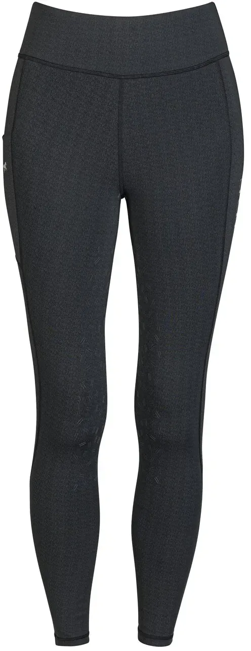 RIDE now Grip-Vollbesatz-Reitleggings Allover black 34