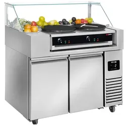 Edelstahltisch fur die Zubereitung von Crepes h418_99