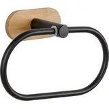 Wenko Orea Handtuchring schwarz