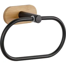 Wenko Orea Handtuchring schwarz