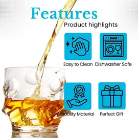 Intirilife Whiskyglas 0,3 l 2-tlg.