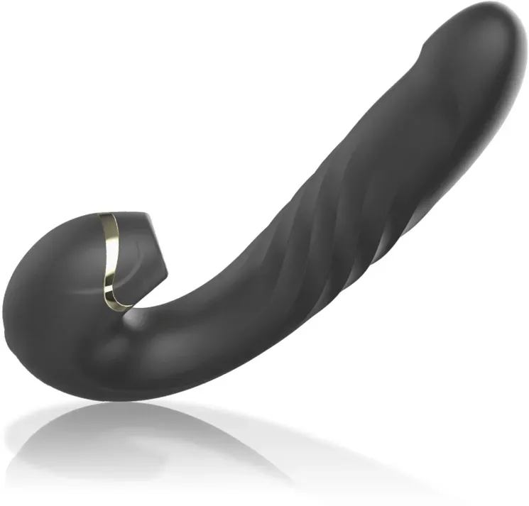 IBIZA - Clip Up & Down + Vibrator + Klitorisstimulator mit Saugfunktion