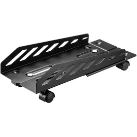 NanoRS RS480 Mobiler Gamping-CPU-Ständer mit 4 Rollen CPU-Ständer Computerwagen Belastbar bis 25kg, Regulierbare Breite: 160–300 mm Rollwagen PC Desktop