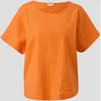 s.Oliver T-Shirt mit Rundhalsausschnitt, Orange, 42