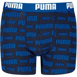Puma Boxershort 6er Pack in Schwarz/Blau/Rot » Gr.: 158/164,