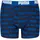 Puma Boxershort 6er Pack in Schwarz/Blau/Rot » Gr.: 158/164,