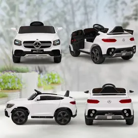 aiyaplay Kinder Elektroauto Mercedes-Benz Concept GLC Coupe 12V Weiß