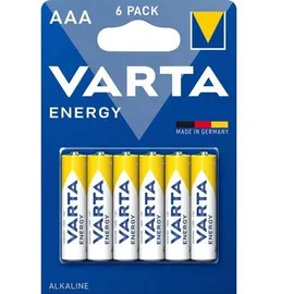 Varta Batterien Energy AAA 6 Stück
