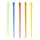 Papstar Party-Picker 8 cm 500 St. Blau/Gelb/Grün/Orange/Rot/Mehrfarbig