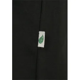 URBAN CLASSICS Organic Oversized Kurzes Kurzarmkleid Black S