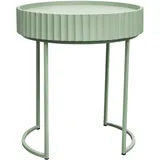 [en.casa] Beistelltisch Rill 46xØ40 cm Mintgrün