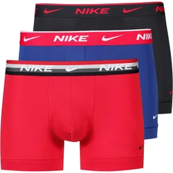 Nike EVERYDAY COTTON STRETCH Unterhose Herren in un rd-armx wb-dp ryl-n rd-blk-un rd, Größe M - bunt