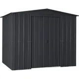 Globel Metallgerätehaus 8x8 2,34 x 2,37 m anthrazit