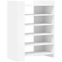 VidaXL Schuhschrank Weiß 74,5x37,5x100 cm Holzwerkstoff