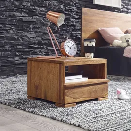 Möbel Boss Nachtschrank Mumbai 40 x 40 x 30 cm Braun