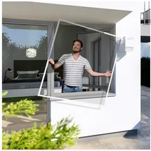WINDHAGER Insektenschutz Fenster 140 x 150 cm Weiß