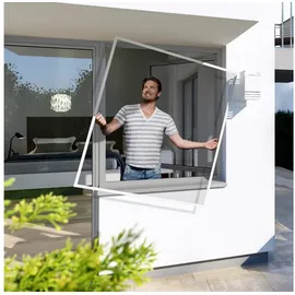 WINDHAGER Insektenschutz Fenster 140 x 150 cm Weiß