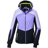 KILLTEC Damen Skijacke/Funktionsjacke mit abzippbarer Kapuze und Schneefang KSW 66 WMN SKI JCKT, lavendel, 40,