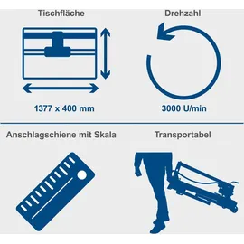 SCHEPPACH Fliesenschneider FS4700 1200W 230V/50Hz