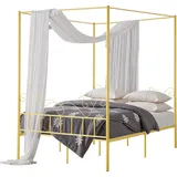 Vevor Himmelbett 160 x 200 cm Gold