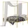 Vevor Himmelbett 160 x 200 cm Gold