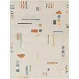 livabliss Waschbarer, Grau, Textil, Grafikmuster, Rechteckig, 160x213 cm, Oeko-Tex® Standard 100, in verschiedenen Größen erhältlich, Teppiche & Böden, Teppiche, Moderne Teppiche