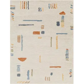livabliss Waschbarer, Grau, Textil, Grafikmuster, Rechteckig, 160x213 cm, Oeko-Tex® Standard 100, in verschiedenen Größen erhältlich, Teppiche & Böden, Teppiche, Moderne Teppiche