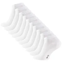 Stark Soul® STARK SOUL 10 Paar Essentials Sneaker Socken, Baumwolle, weiss, Gr. 47-50