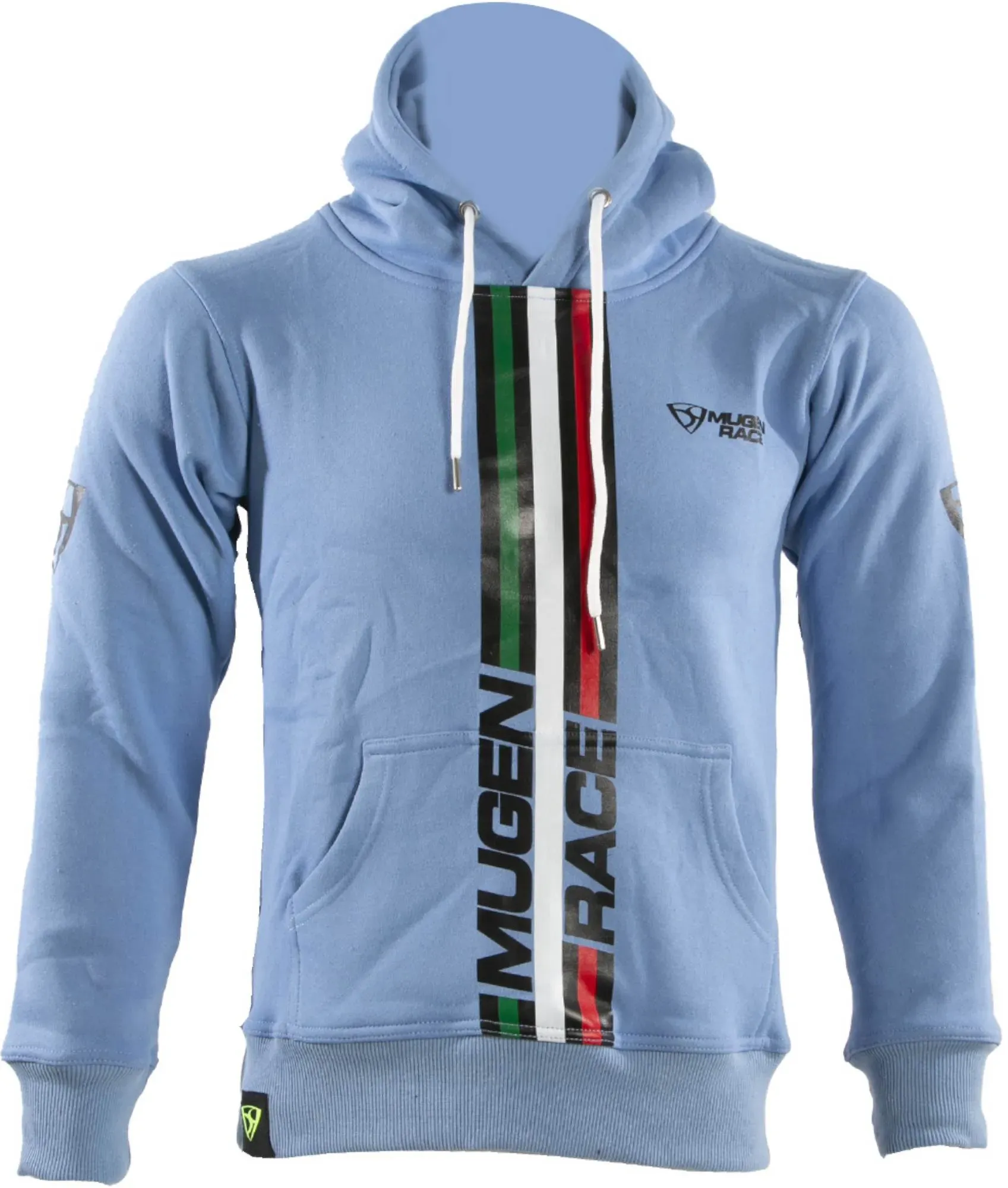 MUGENRACE Stripe Hoodie, blau, Größe S für Männer