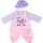 Bayer Puppenkleidung Latzhose Hund lila/rosa (84683AA)