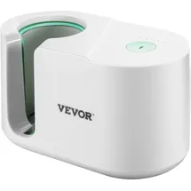 Vevor Tassen Presse Maschine 280 W, Automatische Becherpresse 11–15 Unzen Weiß, Sublimationspresse aus ABS & Teflon, DIY Transferpresse Becher Max. 200 °C, Zeitbereich 0-100 s, 2,6 kg