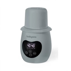 BabyOno Get Ready Electronic Bottle Warmer and Steriliser multifunktionaler Babyflaschenwärmer Grey 1 St.