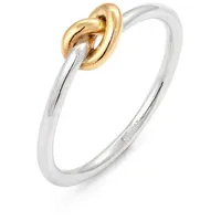 Elli Fingerring Knoten 925 Sterling Silber, Knoten bunt 52