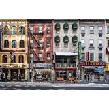 Papermoon Fototapete »Photo-Art PETER PFEIFFER, Ein kalter Tag in NY«, bunt