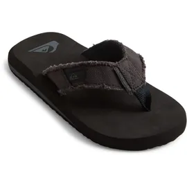 QUIKSILVER Jungen Monkey Abyss Badeschuhe, Schwarz (Black/Black/Brown Xkkc), 34 EU