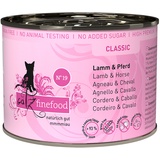 Catz finefood Classic No. 19 Lamm & Pferd Nassfutter