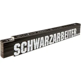Stabila Zollstock Type 707 P Schwarz 2 m
