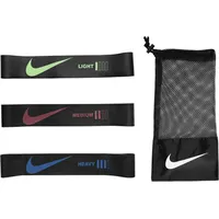Nike Resistance Mini 3er Pack Schwarz