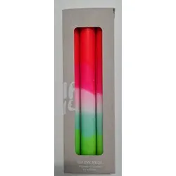 Stabkerze 3ST Dip Dye Lollipop 49161 20x2,2cm