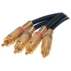 ShiverPeaks BASIC-S 2x RCA - 2x RCA 10m, 2 x RCA, Männlich, 2 x RCA, Männlich, 1