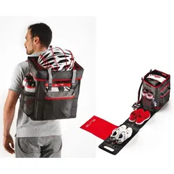Spezieller Triathlon-Rucksack Elite tri box SCHWARZ|SCHWARZ|ROT No Size