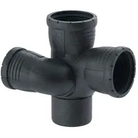 Geberit Silent-Pro Schachtbogenabzweig 87,5 Grad rechts