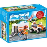 Playmobil City Life Quad mit Rettungsanhänger 70053