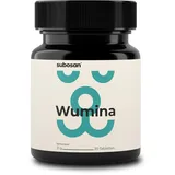 subosan® Wumina – Wurmkur sekundierend für Hunde – 100% pflanzliche Wurm-Tabletten – unterstützt EIN wurmfeindliches Darmmilieu – Ergänzungsfuttermittel mit Kräutern, kein Anthelminthikum