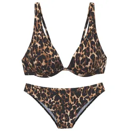 Bruno Banani Bügel-Bikini Damen Braun 38 Cup B