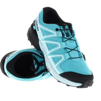 Salomon Speedcross Waterproof Kinder türkis / Blau / Schwarz 36