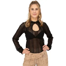 Gipfelstürmer Bluse schwarz 40