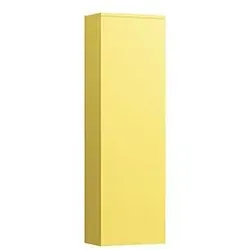 LAUFEN Kartell Seitenelement H4082820336441 130x40x27cm, Scharnier rechts, senfgelb