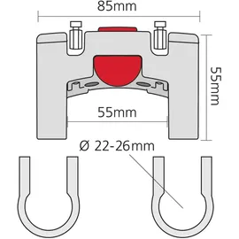 KLICKfix Lenkeradapter